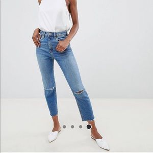 ASOS Petite slim mom jeans